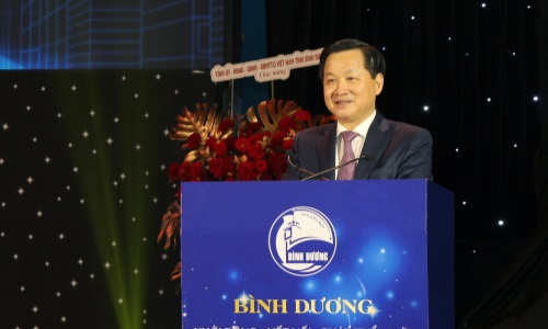 Phó Thủ tướng Lê Minh Khái: Bình Dương đã thành công với mô hình Công nghiệp - Đô thị - Dịch vụ